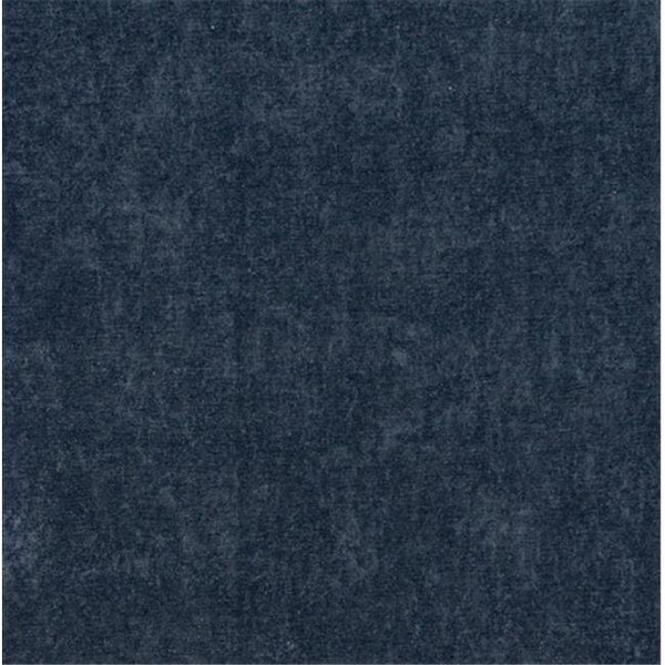 Designer Fabrics Designer Fabrics E154 54 in. Wide Dark Blue Smooth Polyester Velvet Upholstery Fabric E154